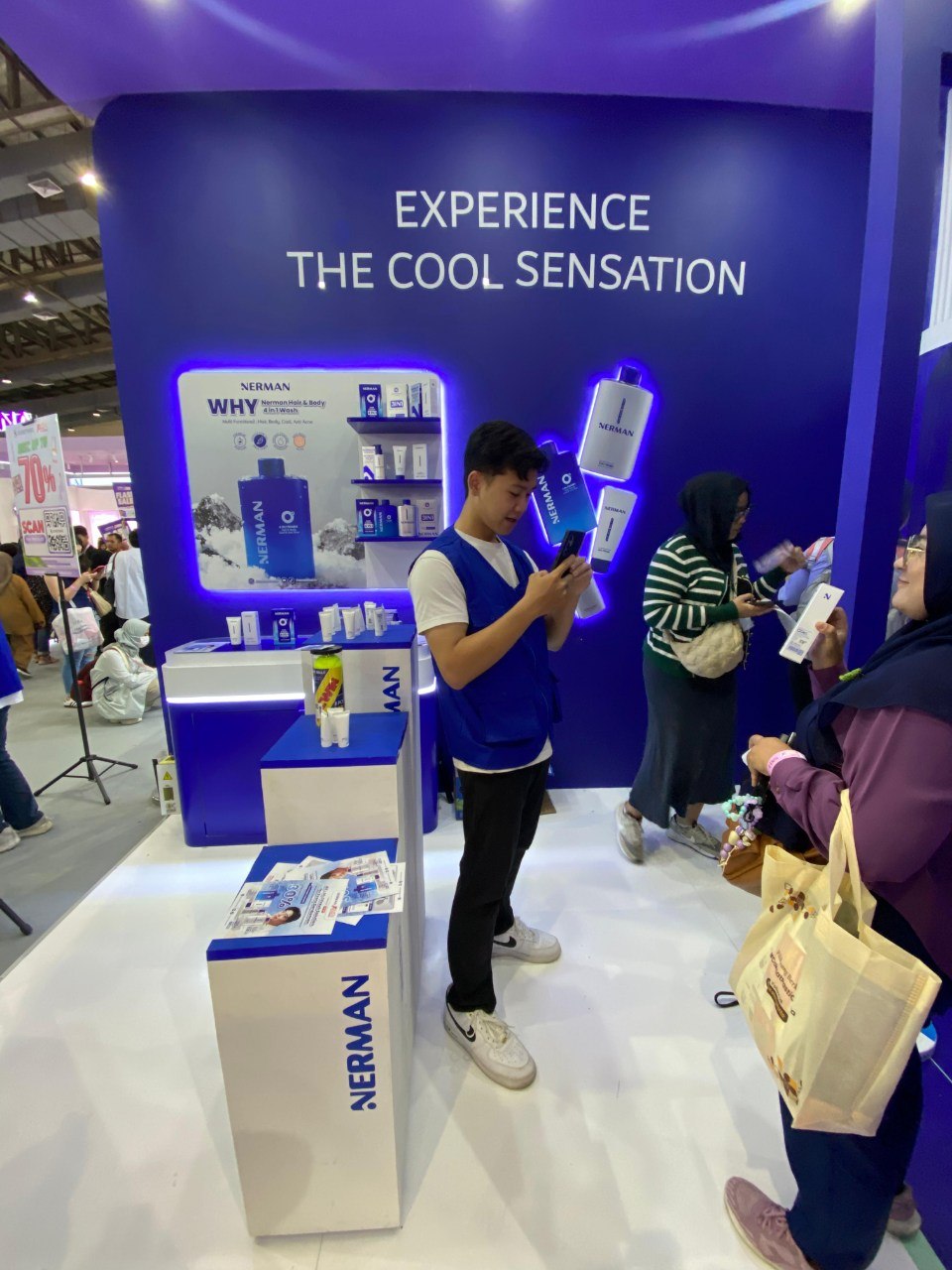 Nerman booth, Indonesia