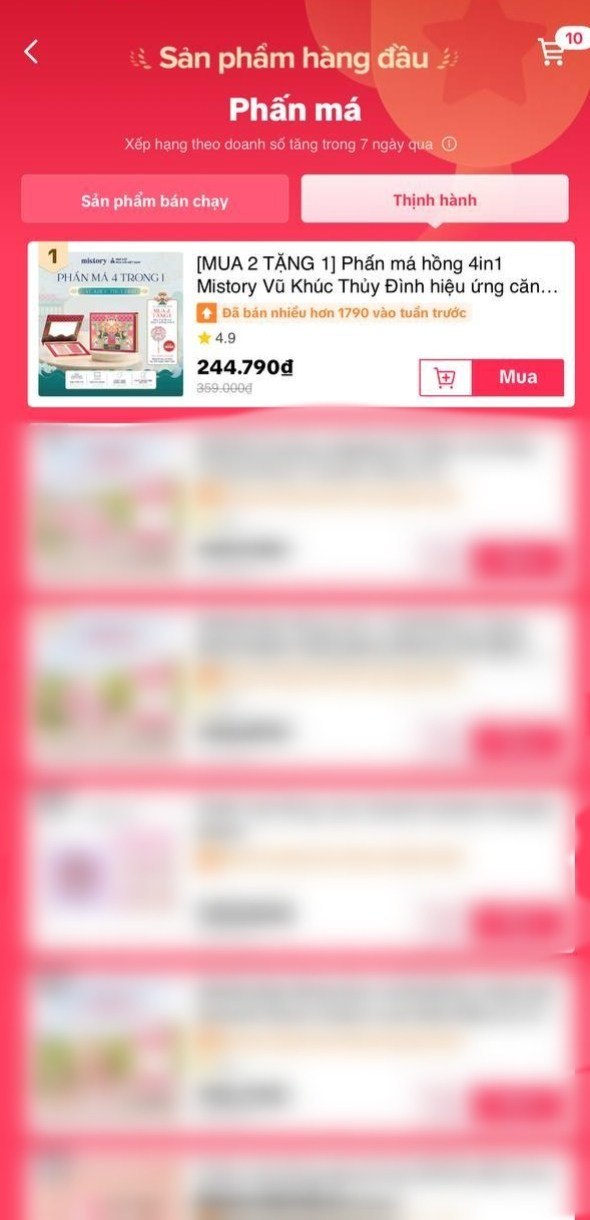 Mistory #1 on e-commerce